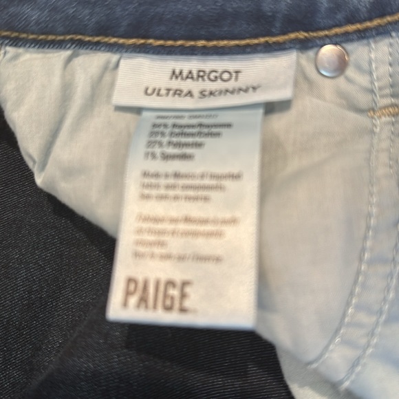 Paige High Rise Margot - Picture 4 of 6